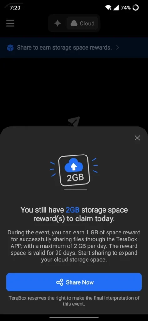 Terabox Apk for iOS - Latest Version 2026 Terabox Ios Working Screenshot 02