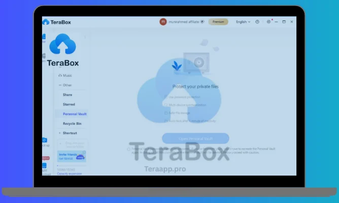 Terabox for PC wORKING SCREENSHOT GALLERY PIC 04
