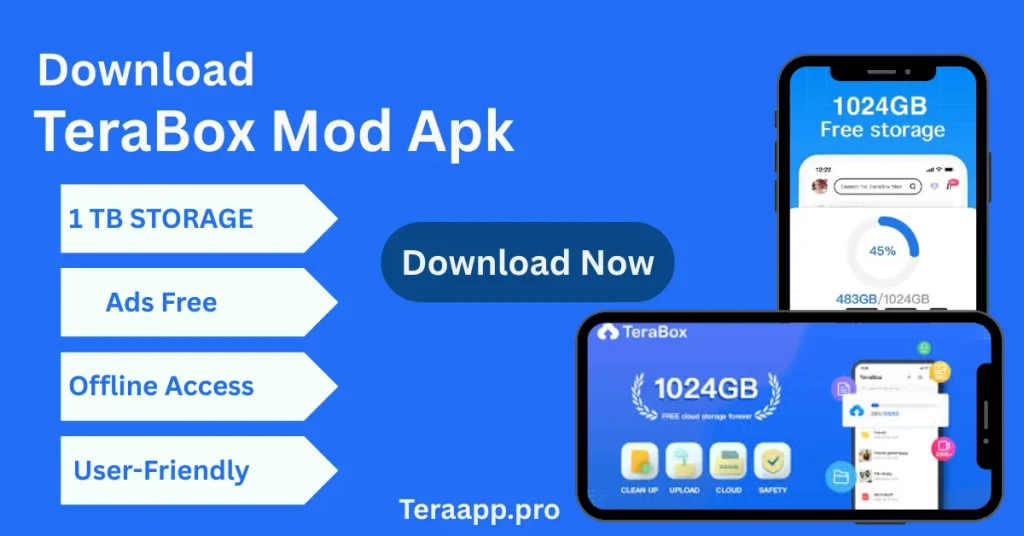 Terabox Pro Apk Homepage Post Banner